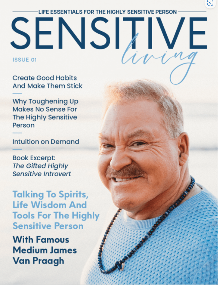 Sensitive Living Magazine Cover Issue 01